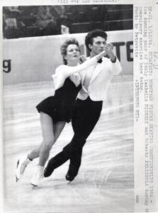 Sport invernali - Pattinaggio di figura su ghiaccio - Danza a coppie - Budapest (Ungheria) - Campionati europei di pattinaggio di figura 1984 - Isabella Micheli e Roberto Pelizzola in azione