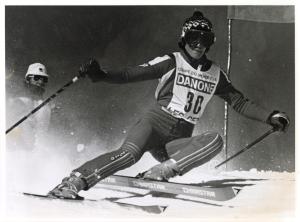 Sport invernali - Sci alpino - Slalom gigante femminile - Les Gets (Francia) - Daniela Zini in azione