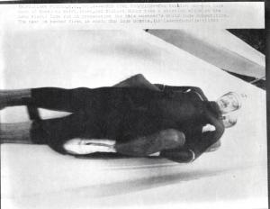 Sport invernali - Slittino singolo maschile - Lake Placid (Stati Uniti d'America) - Coppa del mondo di slittino 1983 - Gli italiani Norbert Huber e Hanjorg Raffi in azione
