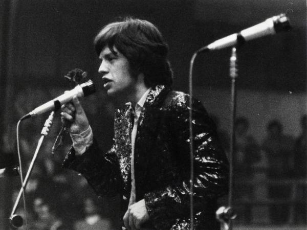 Attività didattica - Esercitazioni: reportage - Milano - PalaLido - Concerto Rolling Stones - European Tour 1967 - Mick Jagger