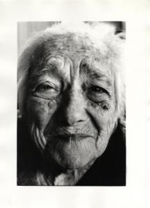 Attività didattica - Esercitazioni: ritratti - Ritratto femminile - Donna anziana - Volto - Primo piano