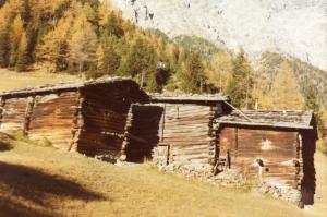 Esterno di baite in Val Zebrù - Ardóf