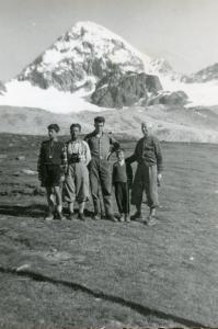 Escursionisti sul monte Cevedale