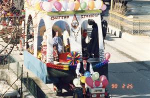 Carnevale 1990 carro "Quattro Stagioni"
