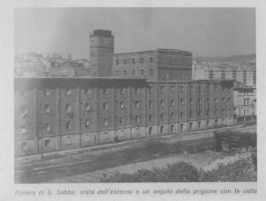 Trieste - Campo di concentramento / campo di detenzione Risiera di San Sabba - Veduta della facciata esterna - Torre - Prigione con le celle
