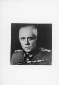 Ritratto maschile: Ludwig Beck, generale tedesco antinazista in uniforme - Primo piano
