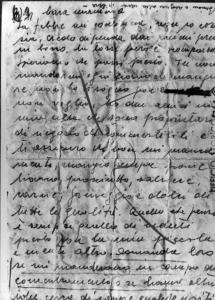 Lettera di un detenuto nel campo di concentramento / campo di detenzione Risiera di San Sabba (?) alla mamma, 1943-1945 - Fascismo / Nazismo - Seconda guerra mondiale