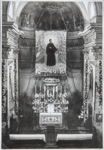 Milano - Chiesa di San Gregorio Magno - Altare - Quadro di Maddalena di Canossa, suora - Beatificazione
