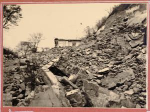 Seconda Guerra Mondiale - Bombardamento - Cassano Valcuvia - Villa San Giuseppe: rovine