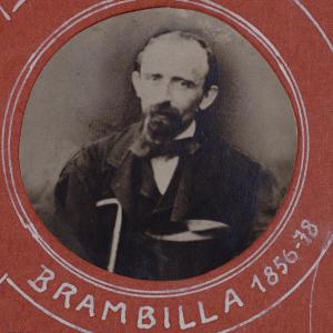 Ritratto maschile - Brambilla, maestro del Pio Istituto dei Sordi