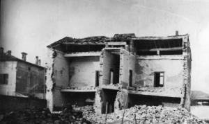 Seconda Guerra Mondiale - Bombardamenti - Canneto sull'Oglio - Casa del Segretario comunale