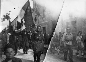 Seconda Guerra Mondiale - 25 Aprile - manifestazione Partigiani - Canneto sull'Oglio