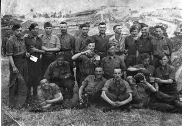 Seconda Guerra Mondiale - Grecia - Spalato - Ritratto di gruppo - Militari