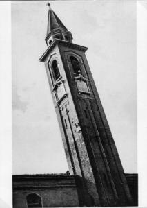 Canneto sull'Oglio - Torre campanaria Parrocchiale - Lavori per il rialzo conclusi