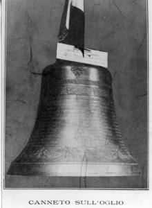 Canneto sull'Oglio - Torre campanaria Parrocchiale - Campana del Sacro Cuore