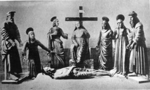 Scultura - Compianto sul Cristo morto - Clemente Zamara - Canneto sull'Oglio - Chiesa Parrocchiale - Altare laterale
