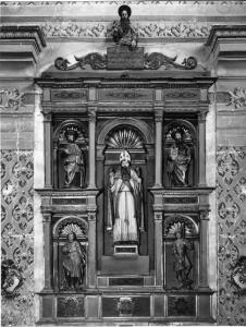 Scultura - Polittico di S. Antonio Abate - Clemente Zamara - Canneto sull'Oglio - Chiesa Parrocchiale - Altare maggiore