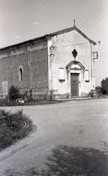 Banzuolo di Viadana - Oratorio di San Giovanni Battista - Facciata