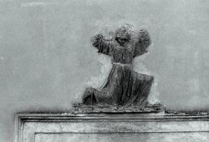 Viadana - Oratorio della Madonna della Concia - Facciata - Terracotta - San Francesco