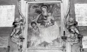 Viadana - Oratorio della Madonna della Concia - Interno - Affresco - Madonna con Bambino e San Giovannino