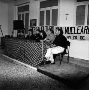 Manifestazione antinucleare Carovana di Chernobyl 1991 - Viadana - Convitto Vescovile "Benozzi" (ex refettorio ) - Conferenza