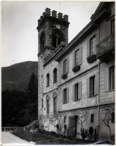 Cannobio - Preventorio Infantile "Umberto di Savoia" - Facciata e torre