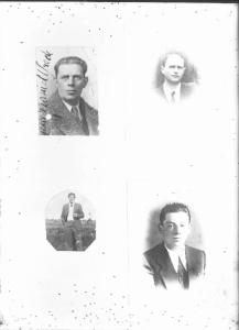 Ritratto maschile: giovani uomini italiani deportati e morti in un campo di concentramento nazista - Alfredo Guazzoni (?) - Nazi-fascismo