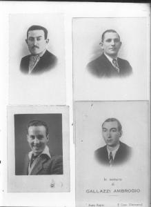 Ritratto maschile: uomini italiani deportati e morti nel campo di concentramento di Mauthausen-Gusen - Ambrogio Gallazzi - Nazi-fascismo