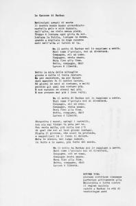 Testo di "La canzone di Dachau" di Yura Soyfer del 1938 - Canzone contro la guerra - Nazismo - Campo di concentramento di Dachau - Prigionia - Lavoro e libertà
