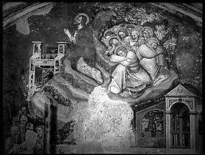 Affresco - Orazione nell'orto degli ulivi - Mantova - Chiesa di San Francesco