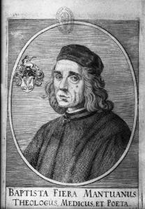 Baptista Fiera Mantuanus theologus medicus et poeta