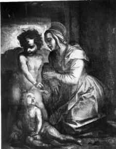 "Madonna col Bambino". Copia di Andrea Del Sarto