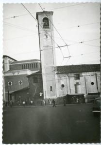 Milano - Quartiere Dergano - Piazza Dergano - Vecchia chiesa parrocchiale - Chiesa di S. Nicola Vescovo