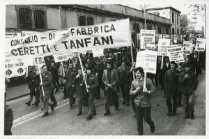 Milano - Quartiere Bovisa - Manifestazione - Lavoratori - Ceretti e Tanfani