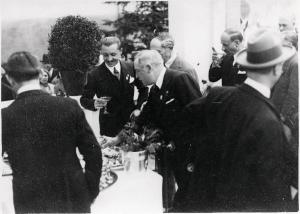 Fiera di Milano - Campionaria 1931 - Visita di Gino Olivetti, direttore generale della Confindustria
