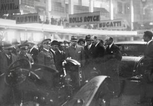 Fiera di Milano - Campionaria 1931 - Visita del ministro dell'aeronautica Italo Balbo
