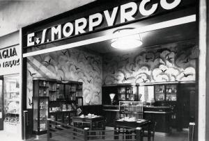 Fiera di Milano - Campionaria 1933 - Padiglione delle botteghe di vendita - Stand della E.S. Morpurgo