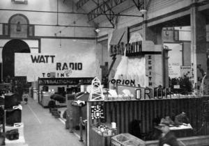 Fiera di Milano - Campionaria 1933 - Padiglione dell'elettrotecnica - Sala interna