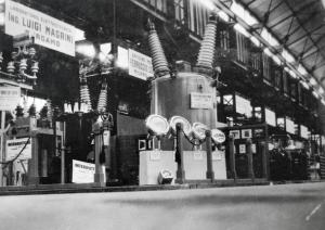 Fiera di Milano - Campionaria 1933 - Padiglione della meccanica - Interno