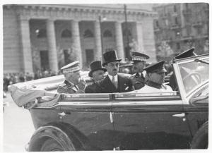 Fiera di Milano - Campionaria 1934 - Visita del Re Vittorio Emanuele III