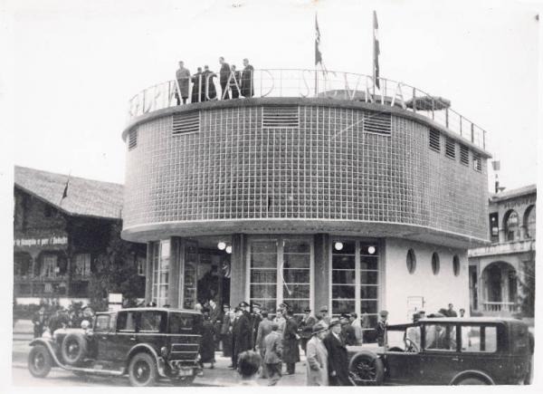 Fiera di Milano - Campionaria 1934 - Inaugurazione del Padiglione della Riunione adriatica di sicurtà
