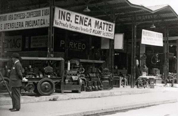 Fiera di Milano - Campionaria 1934 - Tettoie dell'edilizia