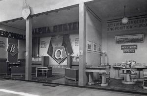 Fiera di Milano - Campionaria 1934 - Padiglione delle industrie chimiche - Stand della A. Bertelli & C.