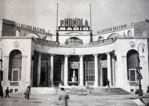 Fiera di Milano - Campionaria 1934 - Padiglione dell'elettrotecnica - Esterno