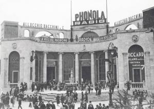 Fiera di Milano - Campionaria 1934 - Padiglione dell'elettrotecnica - Esterno
