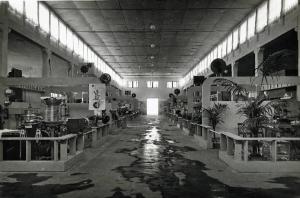 Fiera di Milano - Campionaria 1934 - Padiglione della Mostra del latte (padiglione della casearia) - Sala interna