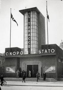 Fiera di Milano - Campionaria 1934 - Padiglione dei Monopoli di Stato - Esterno