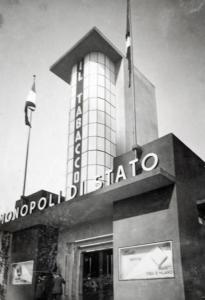 Fiera di Milano - Campionaria 1934 - Padiglione dei Monopoli di Stato - Esterno