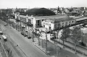 Fiera di Milano - Campionaria 1935 - Palazzo dello sport, sede del Salone della motonautica - Esterno