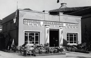 Fiera di Milano - Campionaria 1935 - Padiglione delle Officine meccaniche italiane (OMI) - Esterno